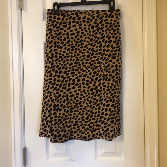 Ann Taylor Dresses & Skirts - New! Ann Taylor Cheetah Flounce Skirt
